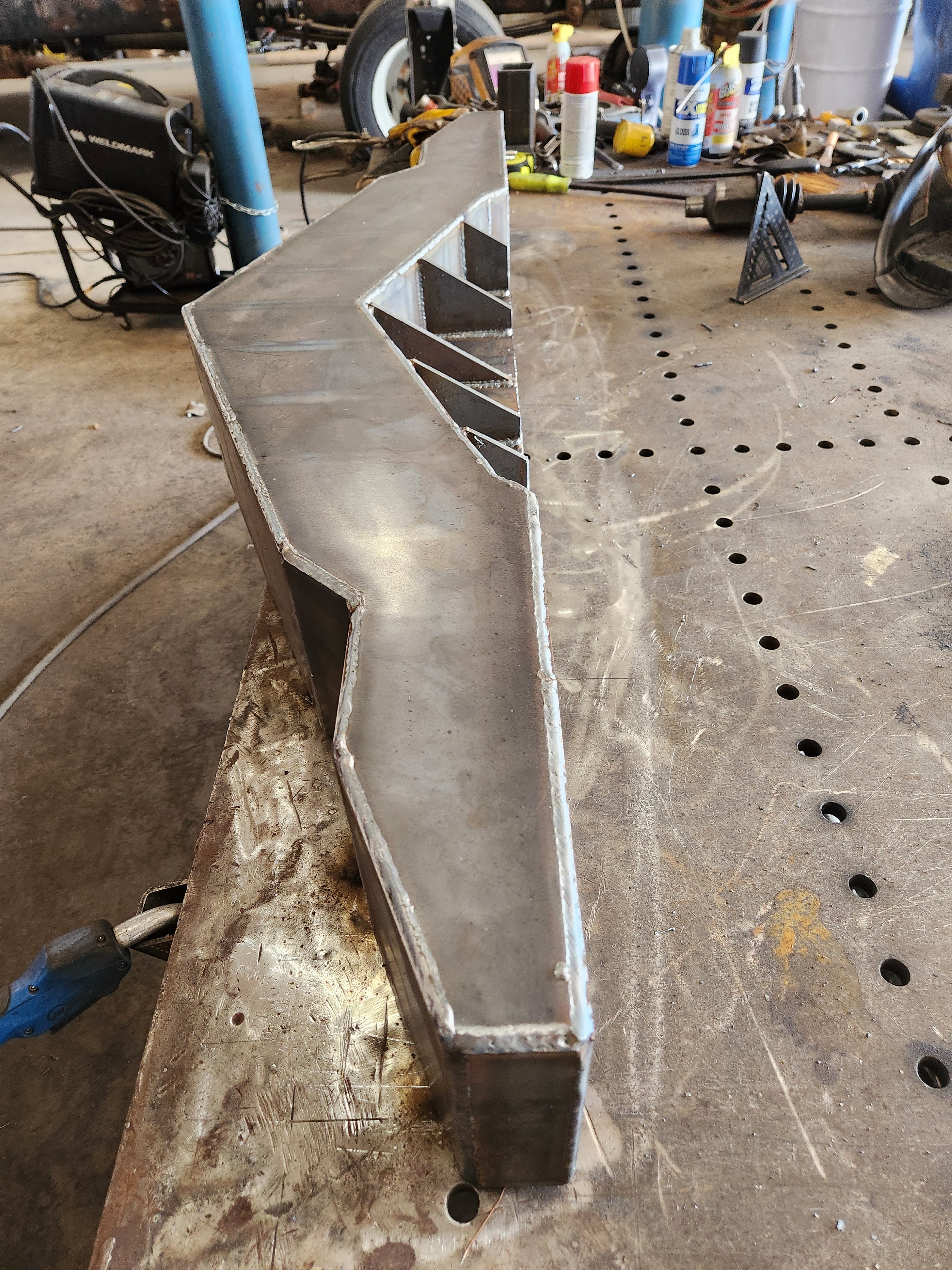 60" Derby Bumper Kit - Flat Pointy 1/4" with 3/8" Face