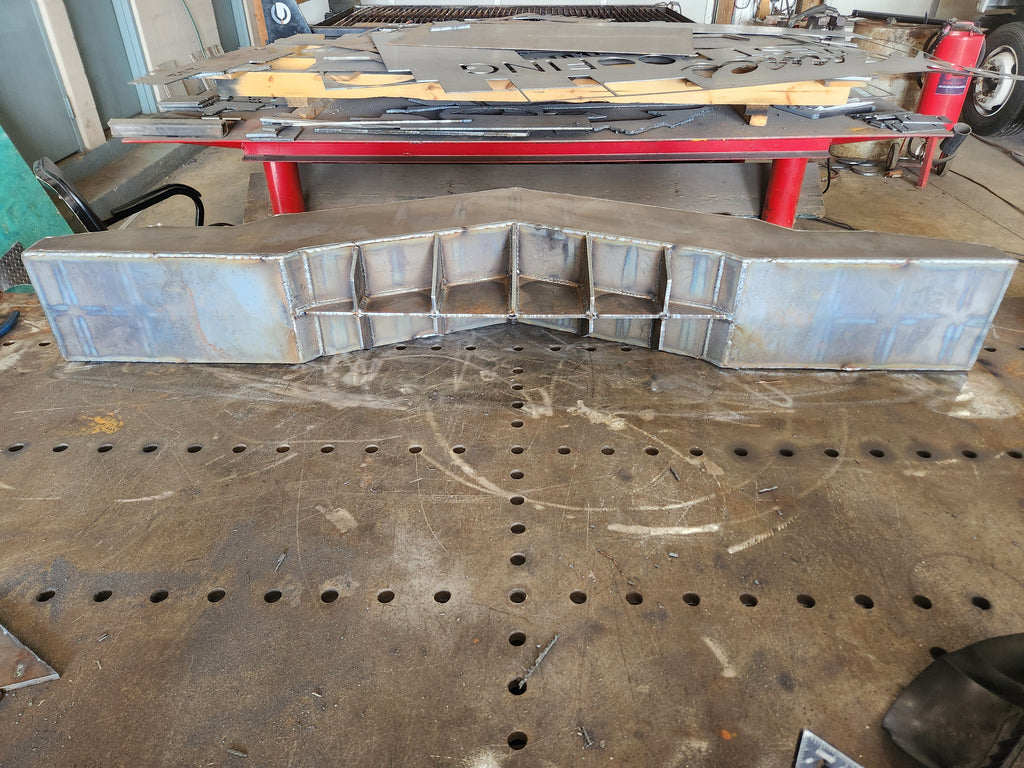 60" Derby Bumper Kit - Flat Pointy 8" Tall 1/4"